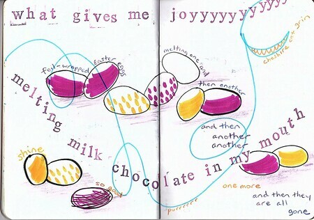 The Joy Diary, page 24 and 25
