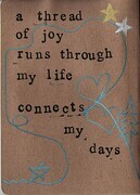 The Joy Diary, front inside cover